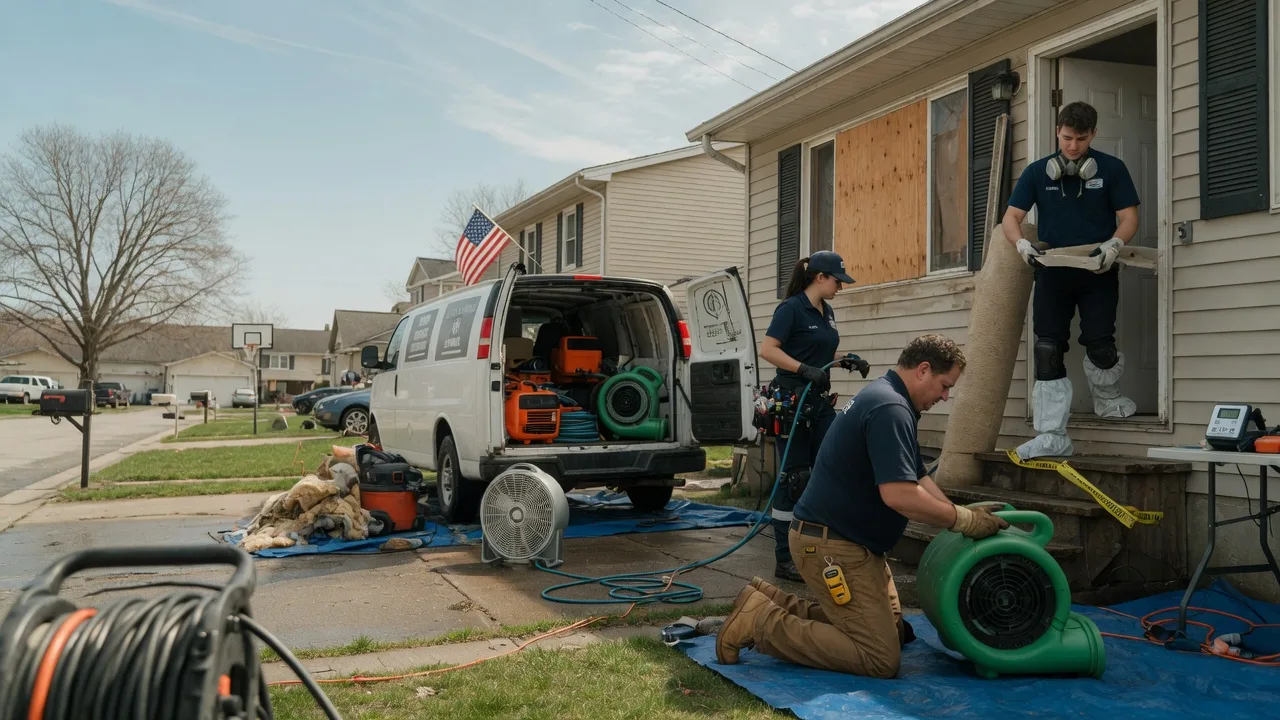 Water Damage Restoration in Stilwell, OK near me